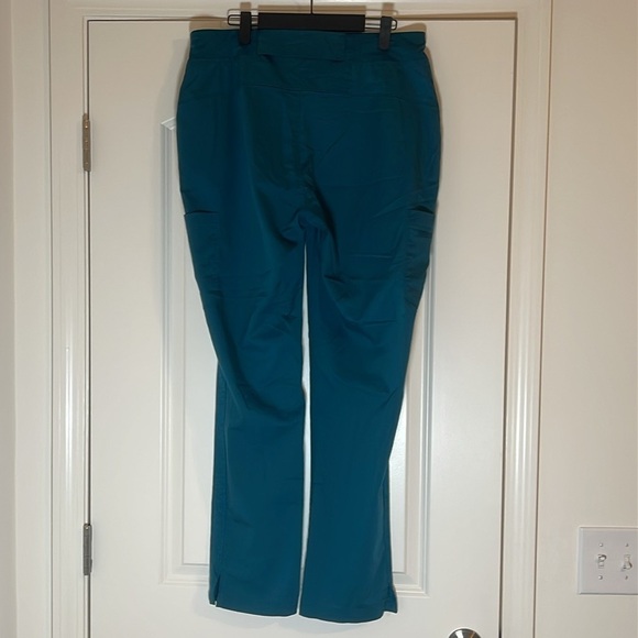 Purple Label Yoga Scrub Pants by healing hands w/Side Pockets Size M - Picture 2 of 8